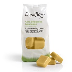 Depilflax - Воск горячий в дисках Золотой для любого типа волос, 1 кг