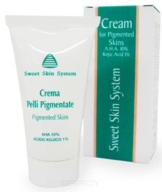 Sweet Skin System - Крем для кожи с пигментацией Crema Pelli Pigmentate AHA 10%, 50 мл