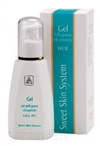 Sweet Skin System - Очищающий гель-лосьон 5% System Gel Detergente Aha