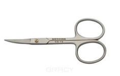 Metzger - Ногтевые ножницы, форма лезвий: изогнутые, матовые, Размер: 10 см, NS-1/3-D (CVD)