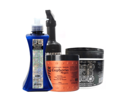 Coiffer - Система для выпрямления волос с маслом Арганы Euphoria Argan Шаг 3В, 500 г