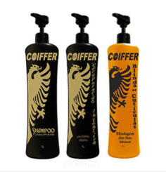 Coiffer - Набор для выпрямления и восстановления сухих и ломких волос Blindagem Advanced