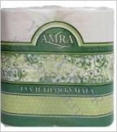 Igrobeauty - Туалетная бумага &quot;Amra&quot; 2-х слойная, без аромата, белая, 4 шт