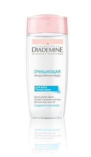 Diademine - Мицеллярная вода Основная программа Очищающая для всех типов кожи, 200 мл