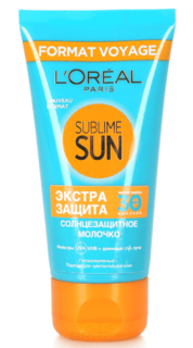L&apos;Oreal - Молочко Экстра Защита Sublime Sun (2 вида)