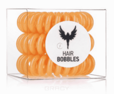 HH Simonsen - Резинка для волос Hair Bobbles оранжевая, 3 шт