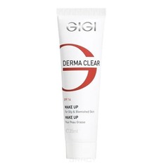 GiGi - Крем тональный для жирной кожи SPF-14 Derma Clear Oil free make up, 35 мл