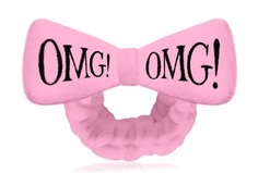 Double Dare OMG - Повязка косметическая для волос нежно-розовая HAIR BAND-LIGHT PINK