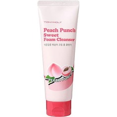 Tony Moly - Очищающее средство для лица с экстрактом персика Peach Punch Sweet Foam Cleanser, 150 мл