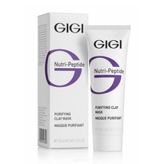 GiGi - Пептидная очищающая глиняная маска для жирной кожи Nutri-Peptide Purifying Clay Mask Oily Skin, 50 мл