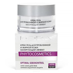 Кора - Крем-гель для проблемной и жирной кожи Матирующий эффект, 50 мл