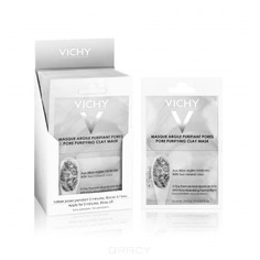 Vichy - Минеральная очищающая поры маска с глиной саше, 2 х 6 мл