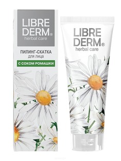 Librederm - Пилинг-скатка для лица с соком ромашки, 75 мл