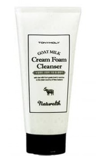Tony Moly - Пенка увлажняющая на основе козьего молока Naturalth Goat Milk Cream Foam Cleanser, 200 мл