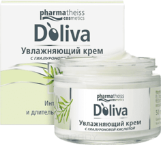 Doliva - Увлажняющий крем с гиалуроновой кислотой, 50 мл