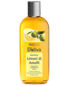 Doliva - Шампунь Limoni di Amalfi для укрепления ослабленных волос, 200 мл