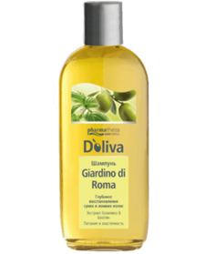 Doliva - Шампунь Giardino di Roma для сухих и ломких волос, 200 мл