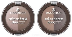 Essence - Тени для бровей Make Me Brow Duo Eyebrow Powder