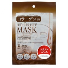 Japan Gals - Маска с коллагеном Pure5 Essential