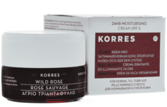 Korres - Увлажняющий крем 24 часа с дикой розой для жирной и комбинированной кожи, 40 мл