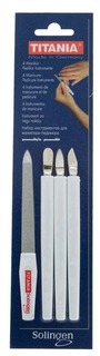 Titania - Набор маникюрных инструментов 1021 Set (4 предмета)
