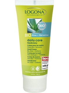 Logona - Крем для рук с Био-Алоэ и Вербеной Daily Care, 100 мл