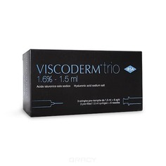 Viscoderm - Вискодерм 1,6% &quot;Трио&quot;, 1,5 мл х 3 шт