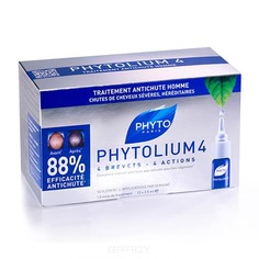 Phytosolba - Фитолиум 4 сыворотка против выпадения волос Phytolium 12 ампул по 3,5 мл
