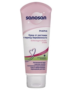 Sanosan - Крем от растяжек для беременных, 100 мл