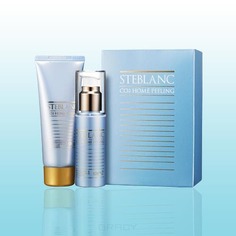 Steblanc - Двухфазный пилинг для лица CO2 Home Peeling Collagen Firming, 50 + 50 мл 36EA