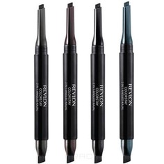 Revlon - Карандаш для глаз с щеточкой 2 в 1 Colorstay 2 In 1 Angled Kajal, (3 тона)