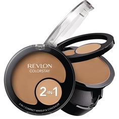 Revlon - Тональная основа + консилер 2 в 1 Colorstay 2-in-1 Compact Makeup and Concealer, (6 тонов)
