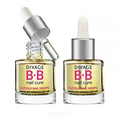 Divage - Масло для кутикулы и ногтей питающее и увлажняющее &quot;Cuticle nail drops&quot; BB, 6 мл