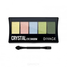 Divage - Палетка теней для век Palettes Eye Shadow Crystal, 7 гр