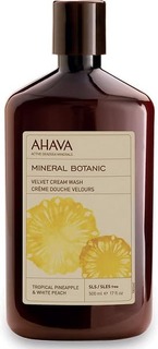 Ahava - Бархатистое жидкое крем-мыло &quot;Тропический ананас и белый персик&quot; Mineral Botanic, 500 мл
