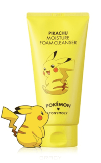 Tony Moly - Пенка для умывания увлажняющая Moisture Foam Cleanser (Pokemon Edition) #Pikachu