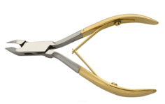 Metzger - Кусачки кутикульные длина 10 см, лезвий: 6 мм, золотые PN2/6-HG