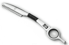 Metzger - Филировочная бритва c поворотным кольцом TR-H3