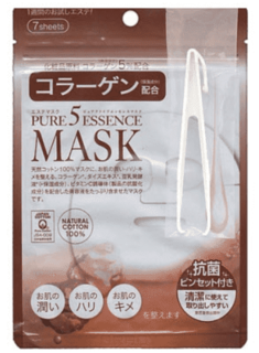 Japan Gals - Маска с коллагеном Pure 5 Essential, 7 шт