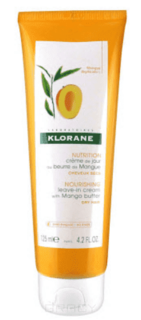 Klorane - Крем питательный несмываемый для волос с маслом манго, 125 мл