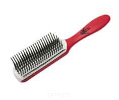 Denman - Щетка для волос &quot;Anarkitty, Ruby&quot;, 7 рядов