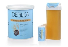 Depilica - Теплый воск с сосновой смолой Natural Pine Warm Wax, 100 мл