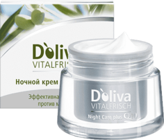 Doliva - Крем для лица «Ночной уход», 50 мл