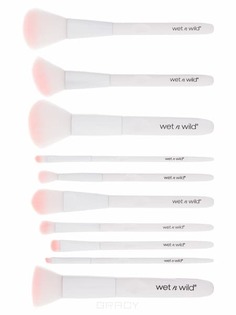 Wet n Wild - Набор подарочный Brush collection кисти для макияжа 10 видов