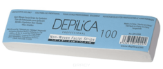 Depilica - Нетканые полоски для эпиляции (для лица) 3x12,5 см Non-Woven Facial Strips, 100 шт