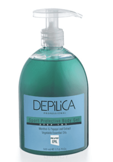 Depilica - Очищающий и защитный гель для тела.Шаг 1 и 3 Sport Cleansing and Protective body gel. Step 1&3, 500 мл