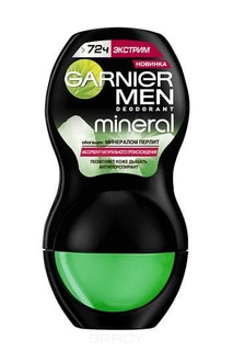 Garnier - Роликовый дезодорант MEN Mineral Extreme, 50 мл