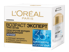 L&apos;Oreal - Крем ночной Возраст эксперт 35+ лет, 50 мл