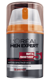L&apos;Oreal - Крем для лица Men Expert Вита Лифт 5 Уход тонизирующий, 50 мл