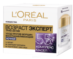 L&apos;Oreal - Крем ночной Возраст эксперт 55+ лет, 50 мл